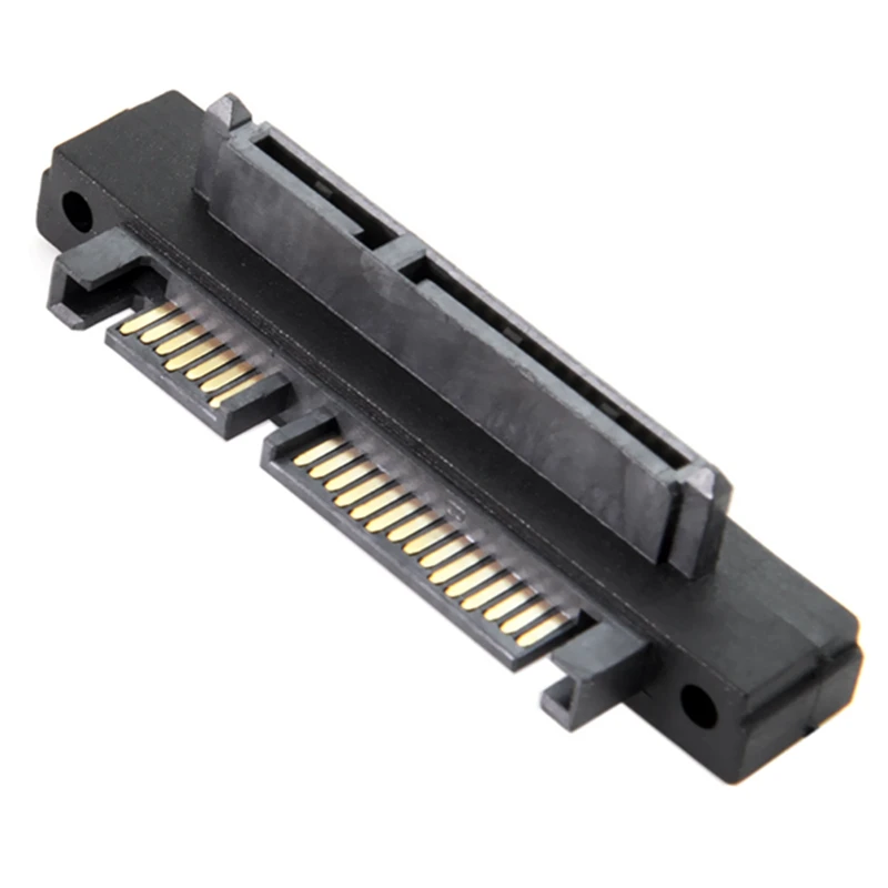 SATA 22P Male to Female 90 градусов 7 + 15P F/M для интерфейса жесткого диска | Компьютеры и офис