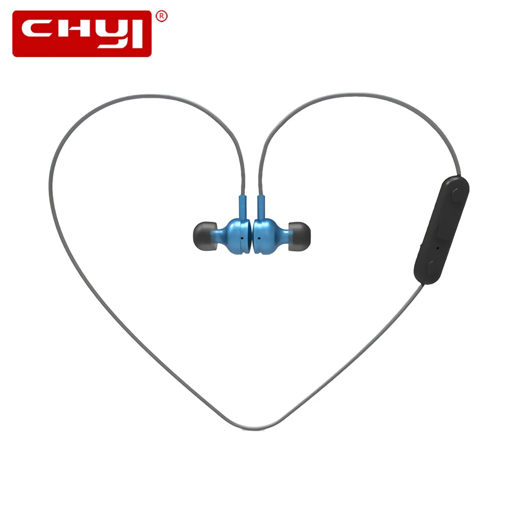 CHYI Bluetooth наушники беспроводные магнитные поглощающие стерео гарнитура снижение