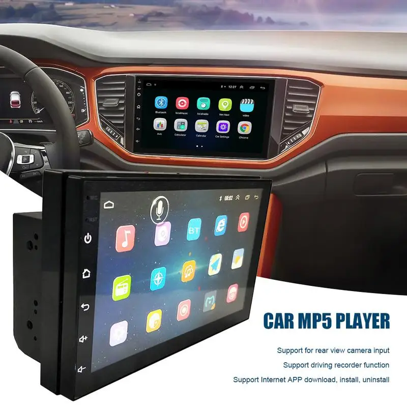 7 дюймов HD Автомобильный MP5 плеер Радио Емкостный сенсорный экран Android Smart gps