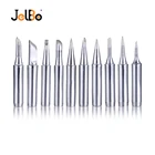 JelBo 10 шт. бессвинцовые ПАЯЛЬНЫЕ НАКОНЕЧНИКИ Замена 900M-T серии ПАЯЛЬНЫЕ НАКОНЕЧНИКИ головка для сварки паяльной ремонтной станции