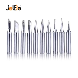 JelBo 10 шт. бессвинцовые ПАЯЛЬНЫЕ НАКОНЕЧНИКИ Замена 900M-T серии ПАЯЛЬНЫЕ НАКОНЕЧНИКИ головка для сварки паяльной ремонтной станции