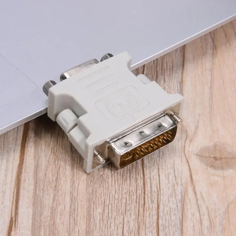 Адаптер DVI 24 + 5 папа VGA мама|Кабели VGA| |