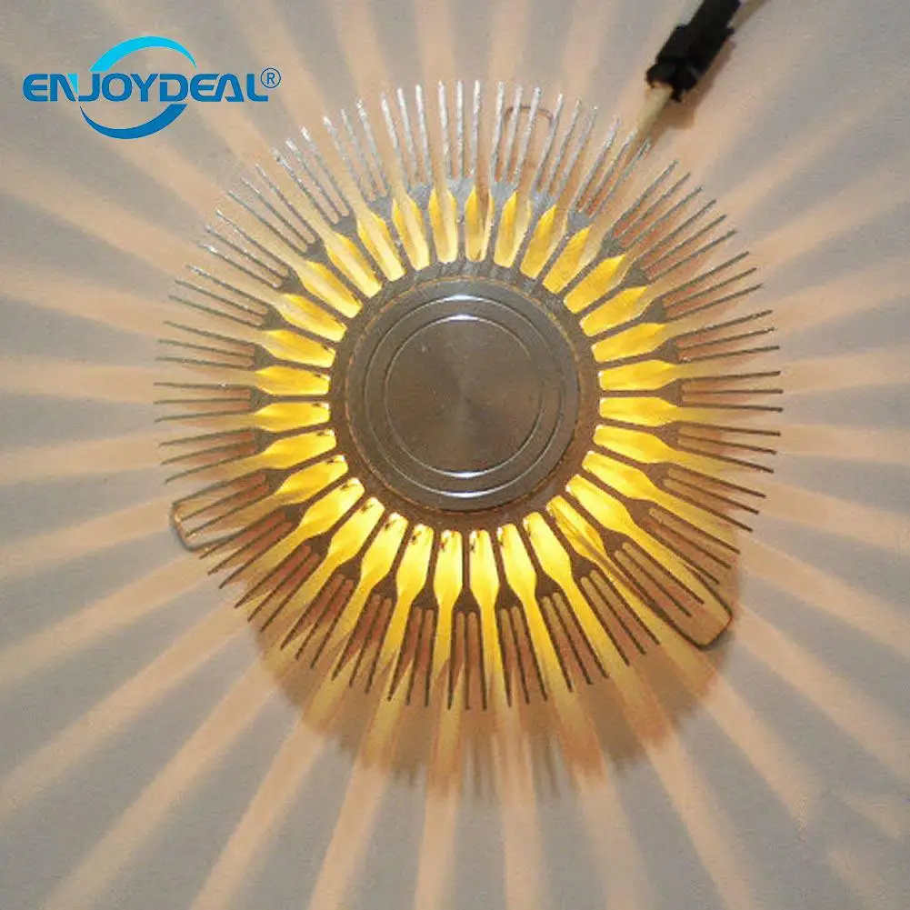 

New LED Wall Light Sconces Decor Porch Lights Lamp Bulb Sunflower Ceilir