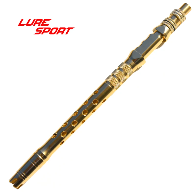 LURESPORT 47 см тяжелая работа троллинговая алюминиевая ручка в форме пальца