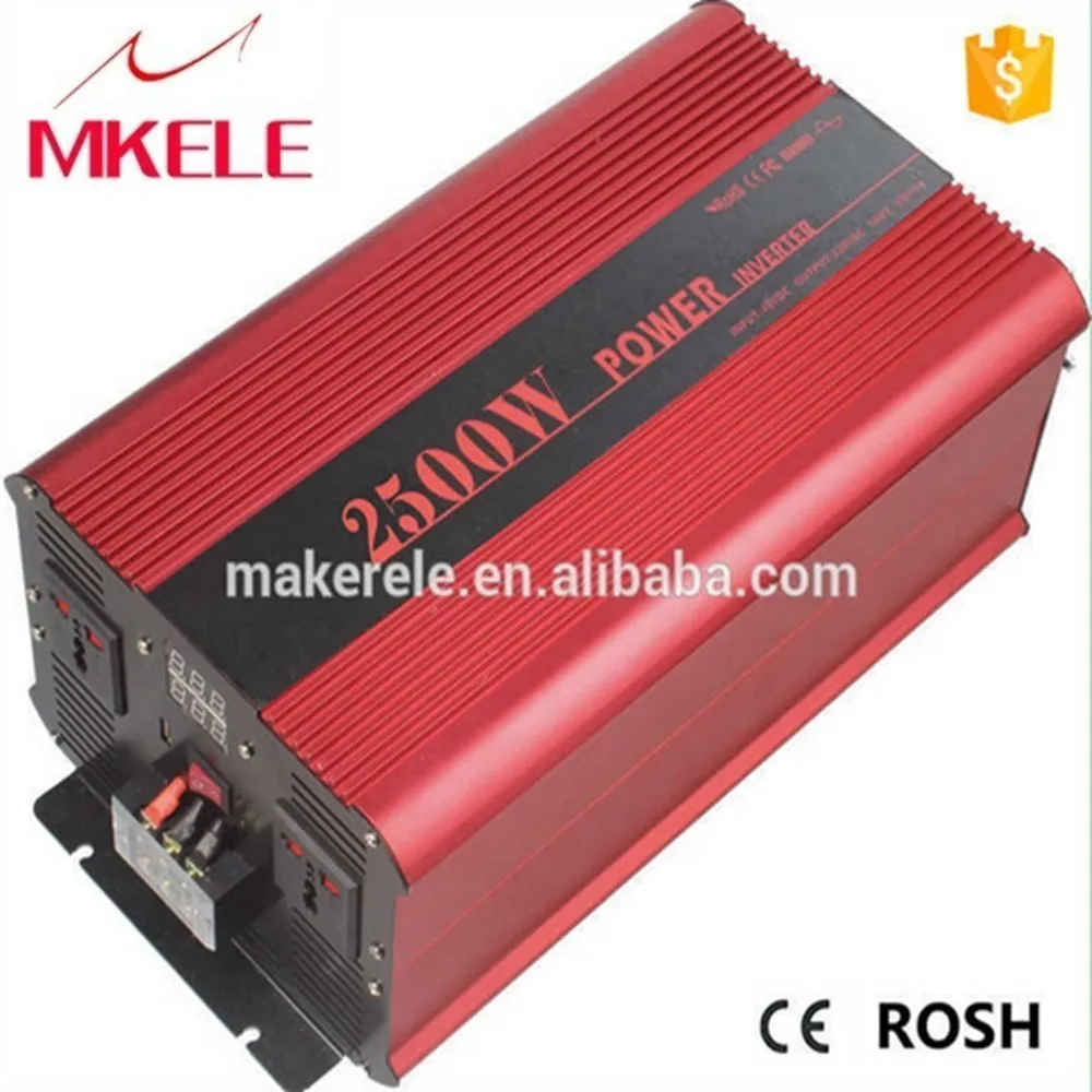 Инвертор MKP2500-122R чистый синусоидальный сигнал 2500 Вт 12 В инвертор 220
