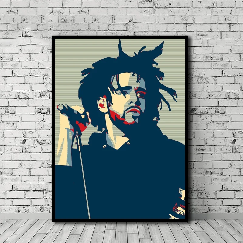 J Cole постер холст картина печать стены Искусство домашний Декор без рамки