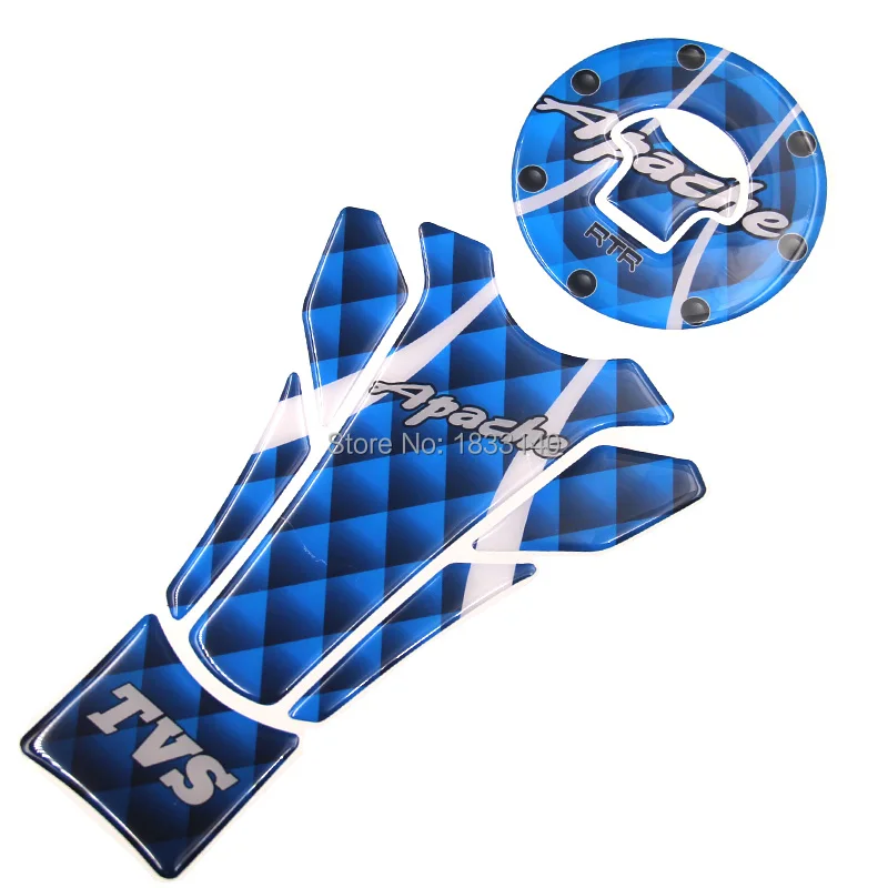 NEW 1Set Motorcycle Tank Pad Protector Sticker for TVS APACHE MJL-027 | Автомобили и мотоциклы