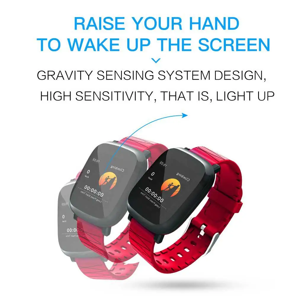 M30 Smart Watch Activity Tracker With Heart Rate Monitor Blood Pressure Fitness Compatible For IOS/Android | Электроника