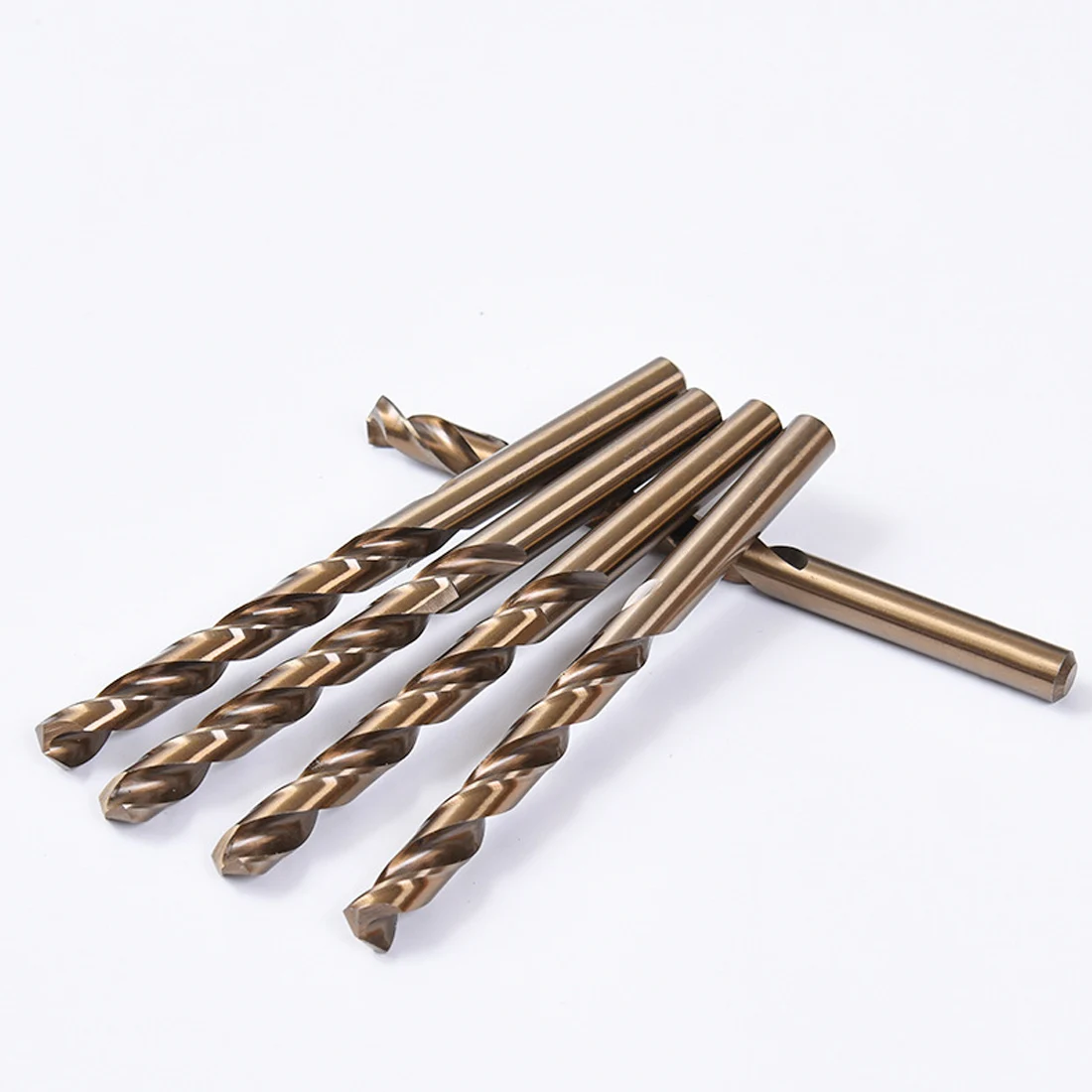 

High quality 1/1.5/2mm HSS-CO M35 Cobalt Steel Straight Shank Twist Drill Bits For Stainless Steel/Metal/Aluminum/Copper