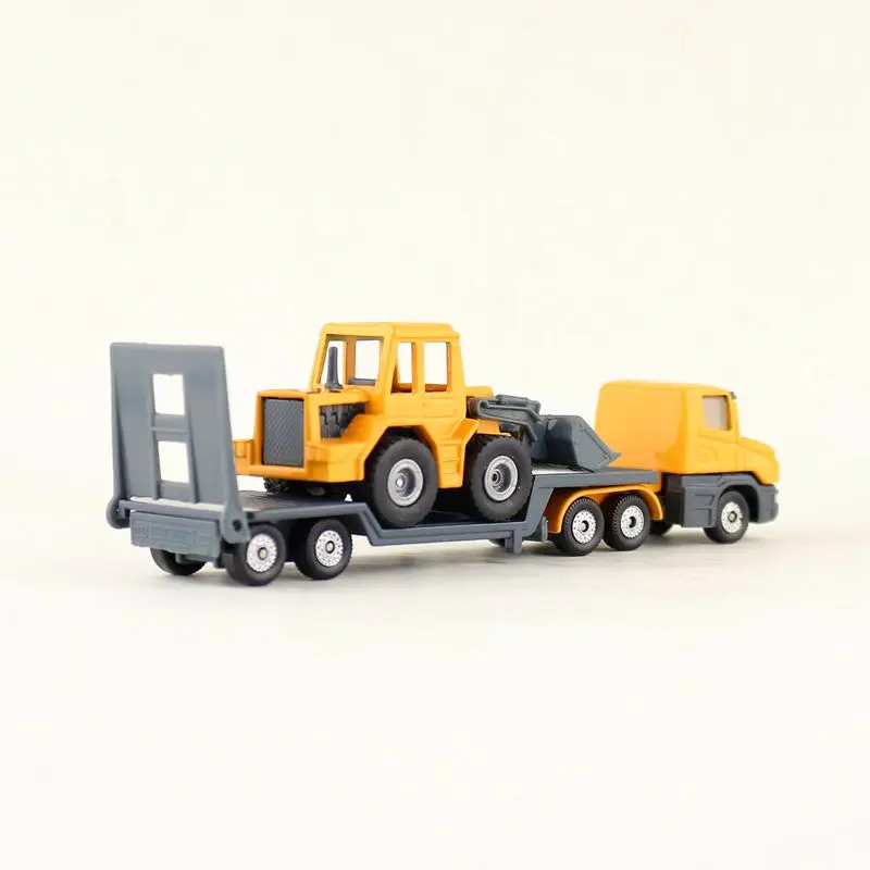

Free Shipping/Siku 1616 Toy/Diecast Metal Model/Platform Truck with Bulldozer Car/Educational Collection/Gift For Children/Small