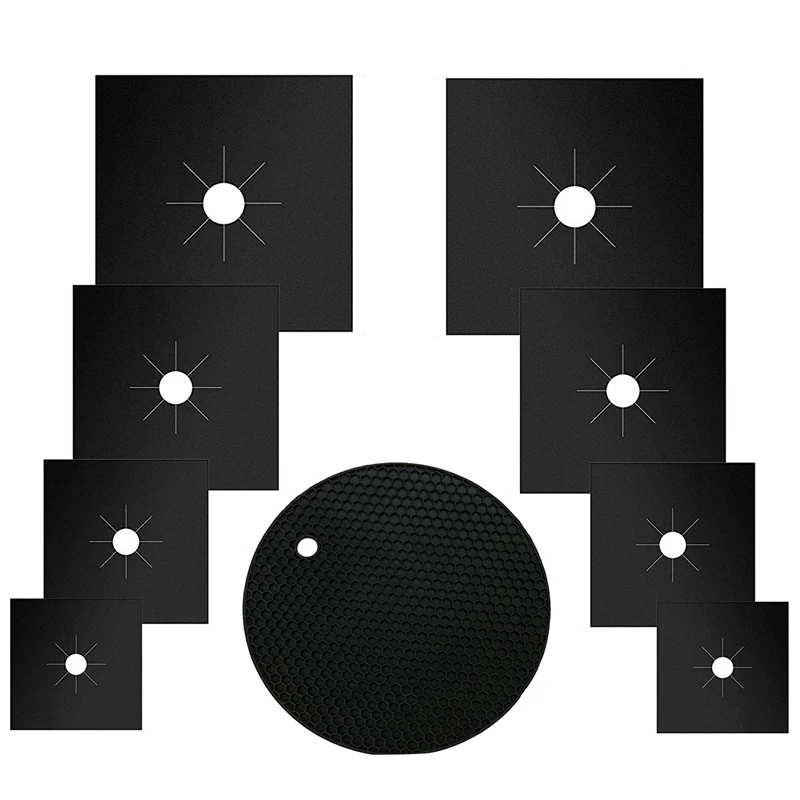 9 шт. Чехлы для горелки печки подходят всех моделей двойной толщины + (бонусный