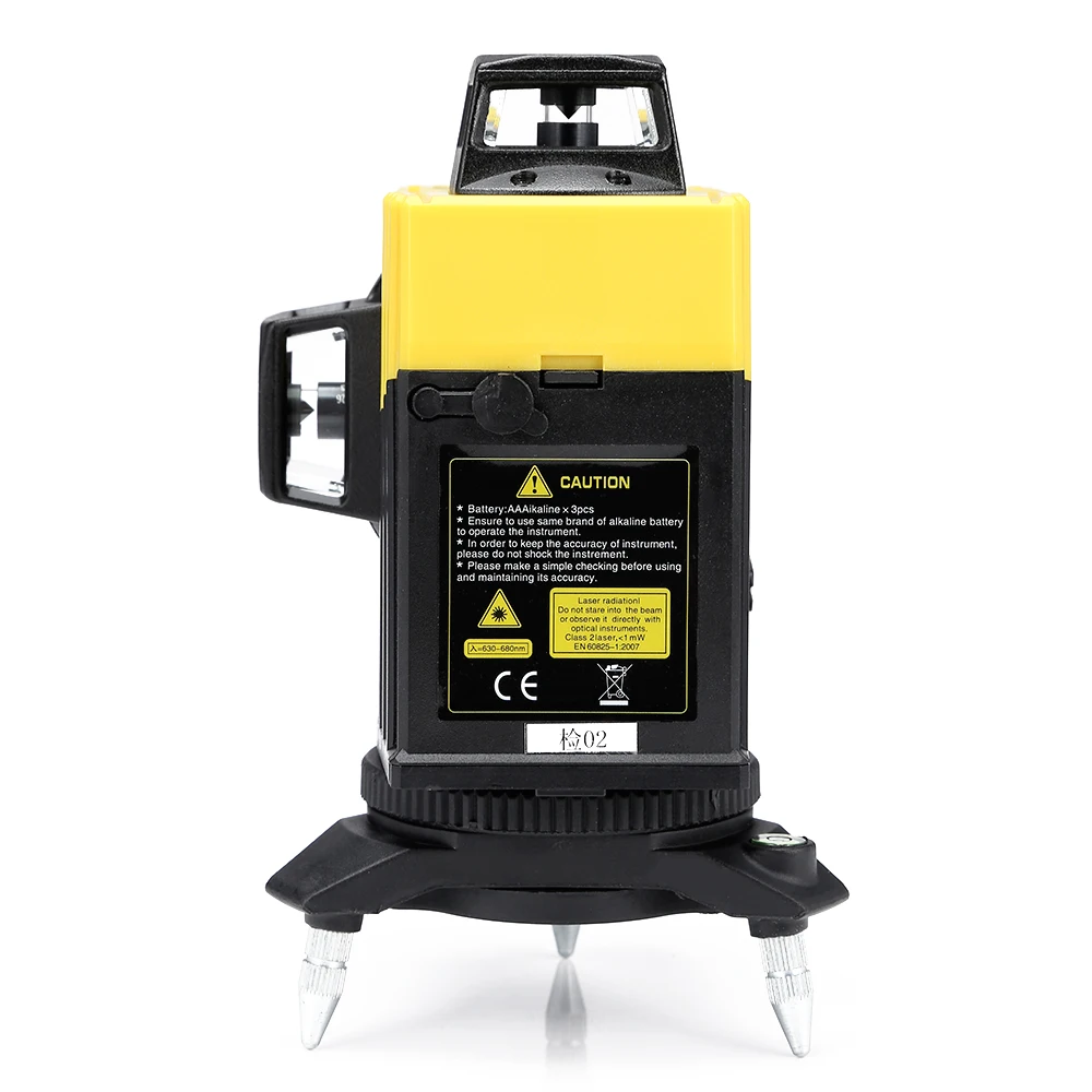 Мини портативный 3D самонивелирующийся красный лазерный уровень устройство Muli 12