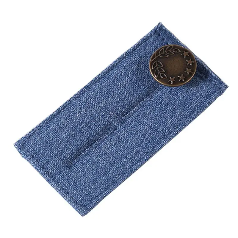 Strong Waistband Belt Adjustable Elastic Waist Extender Pants Button Buckle | Дом и сад