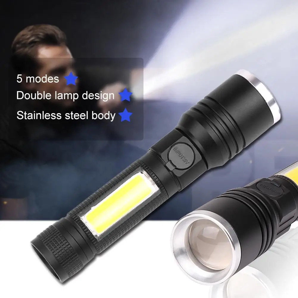 5 режимов спорт и фонарик для использования вне помещения охоты светодиодный