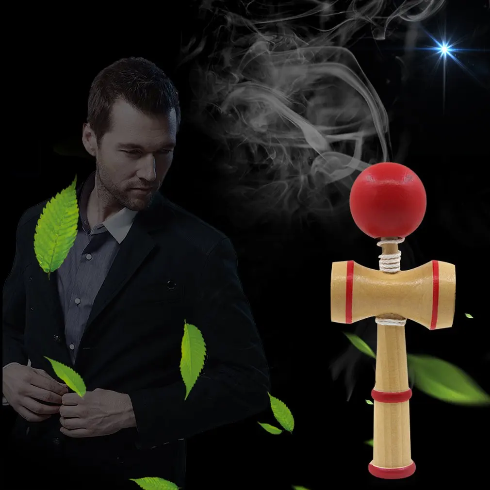 Профессиональный Средний Kid Kendama Coordinate Ball традиционная деревянная игра
