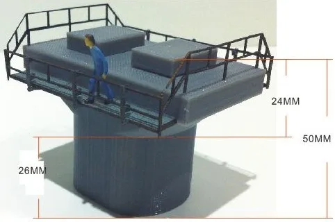 1 шлейф масштабная модель архитектурная Ho Diy размеры моста колонны (много