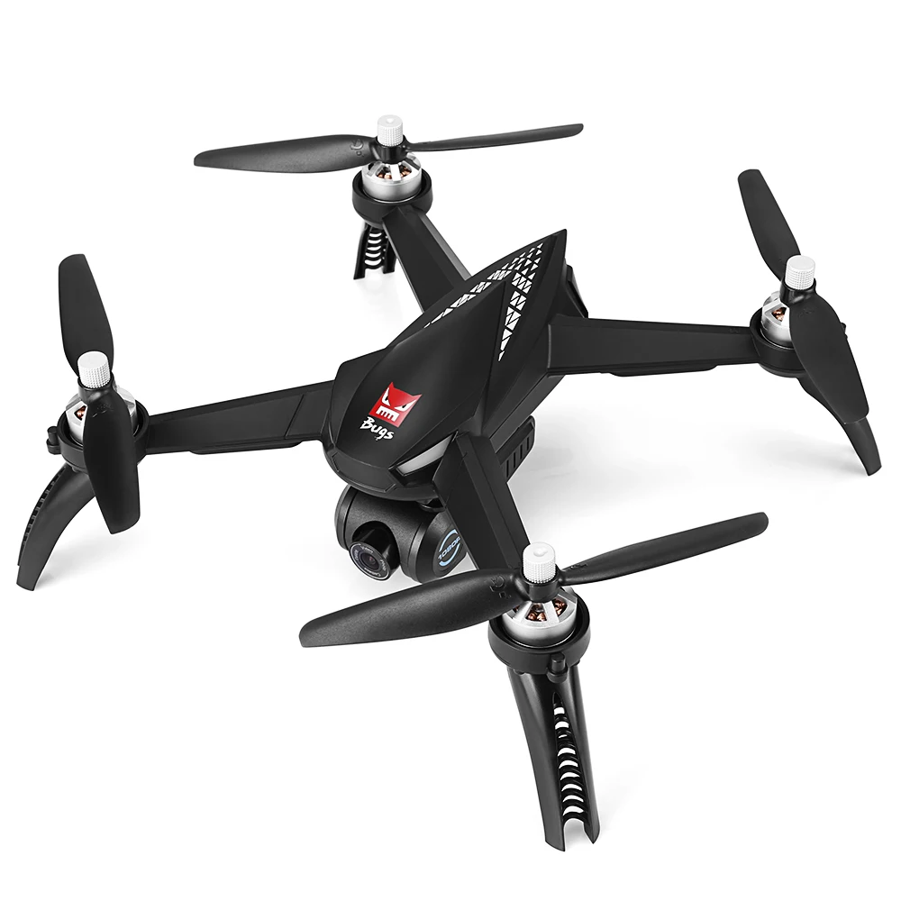 MJX Bugs 5 Вт Радиоуправляемый Дрон B5W Wi Fi FPV 1080P камера Путевые точки интересующие
