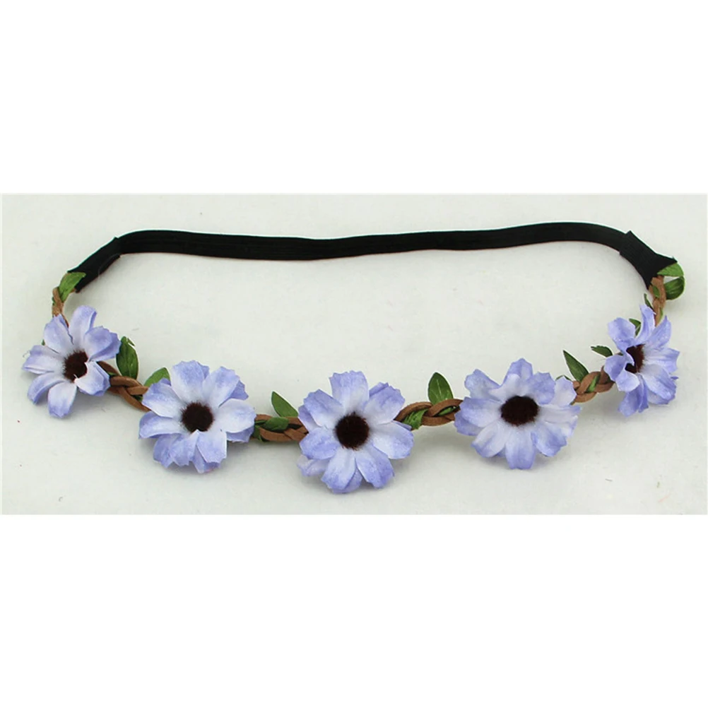 5PCS Headbands Chamomile Patrern Velvet Retro Elastic Headwrap Hair Bands Hoop for Women Ladies Girls |