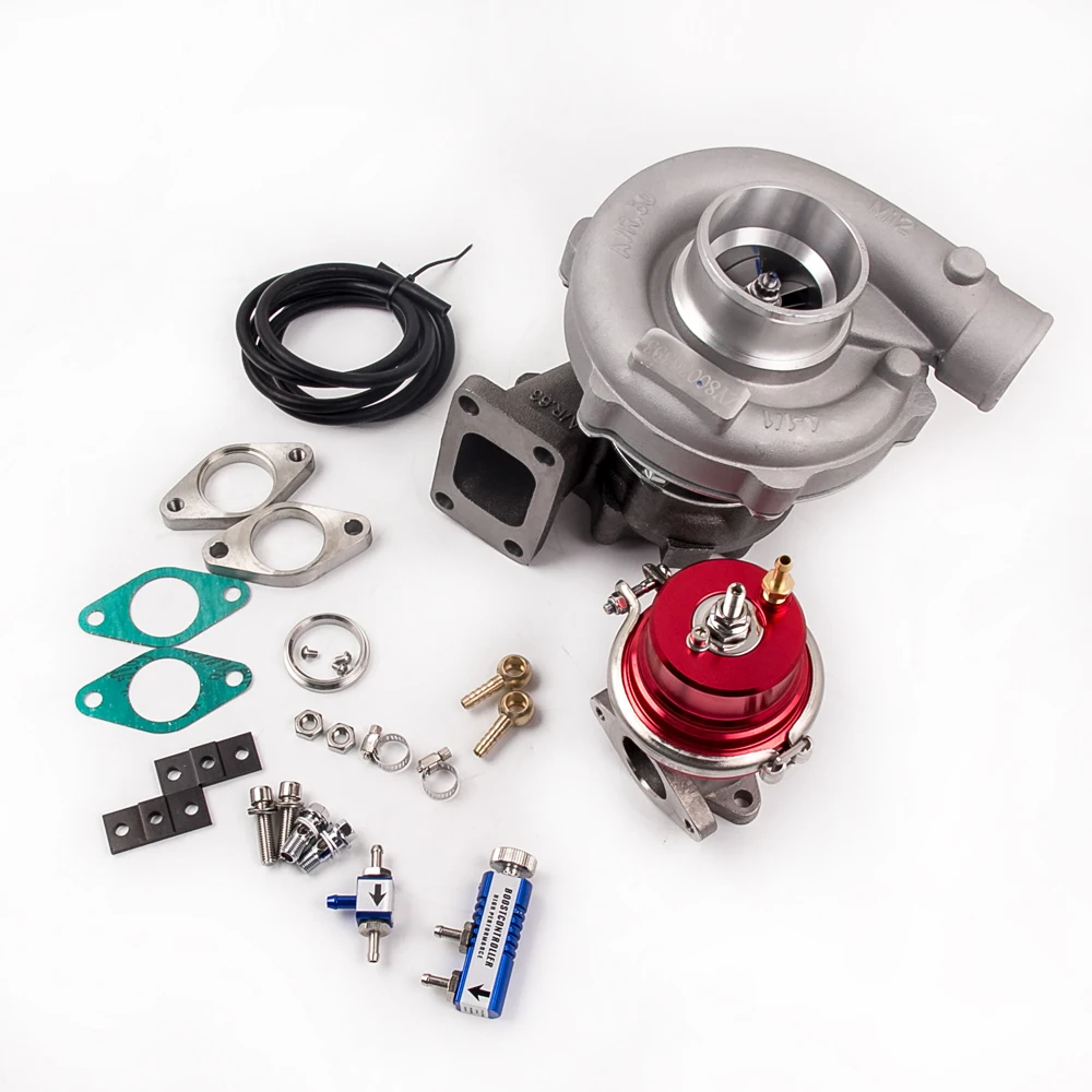 . 63 A/R STAGE III T04E T3 T4 44 отделка компрессор турбонагнетателя + контроллер Boost T04e T3/T4 A/R.63