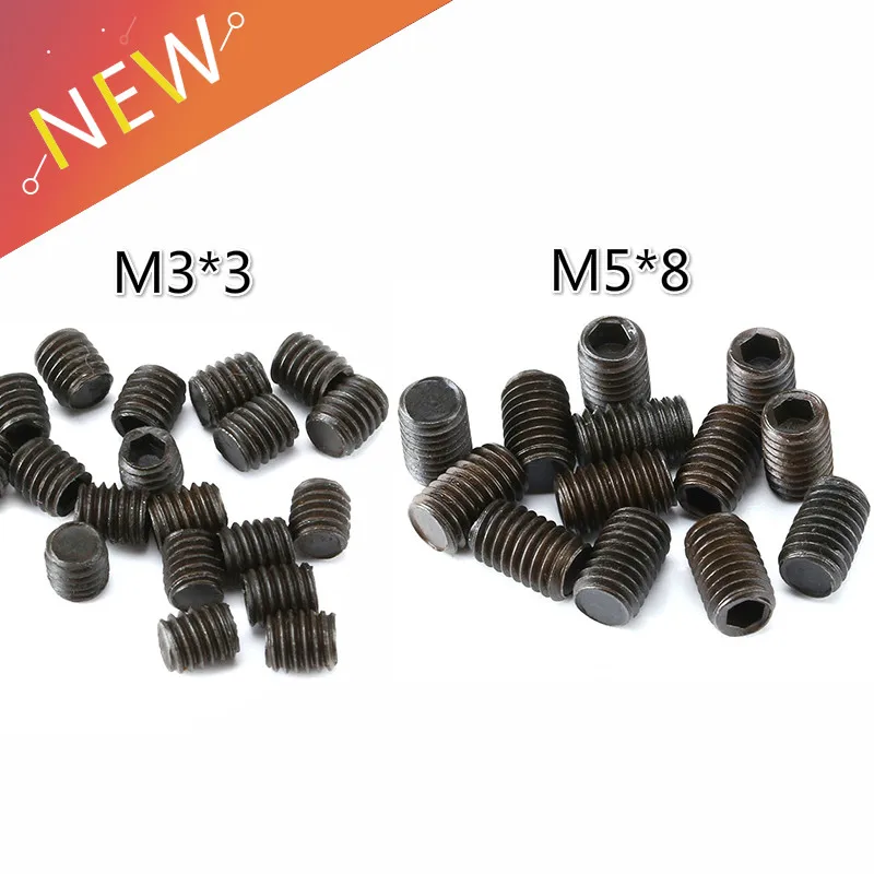 50 шт./лот M3 * 3 M5 8 класса из легированной стали M5X8 высокопрочная чашка Комплект