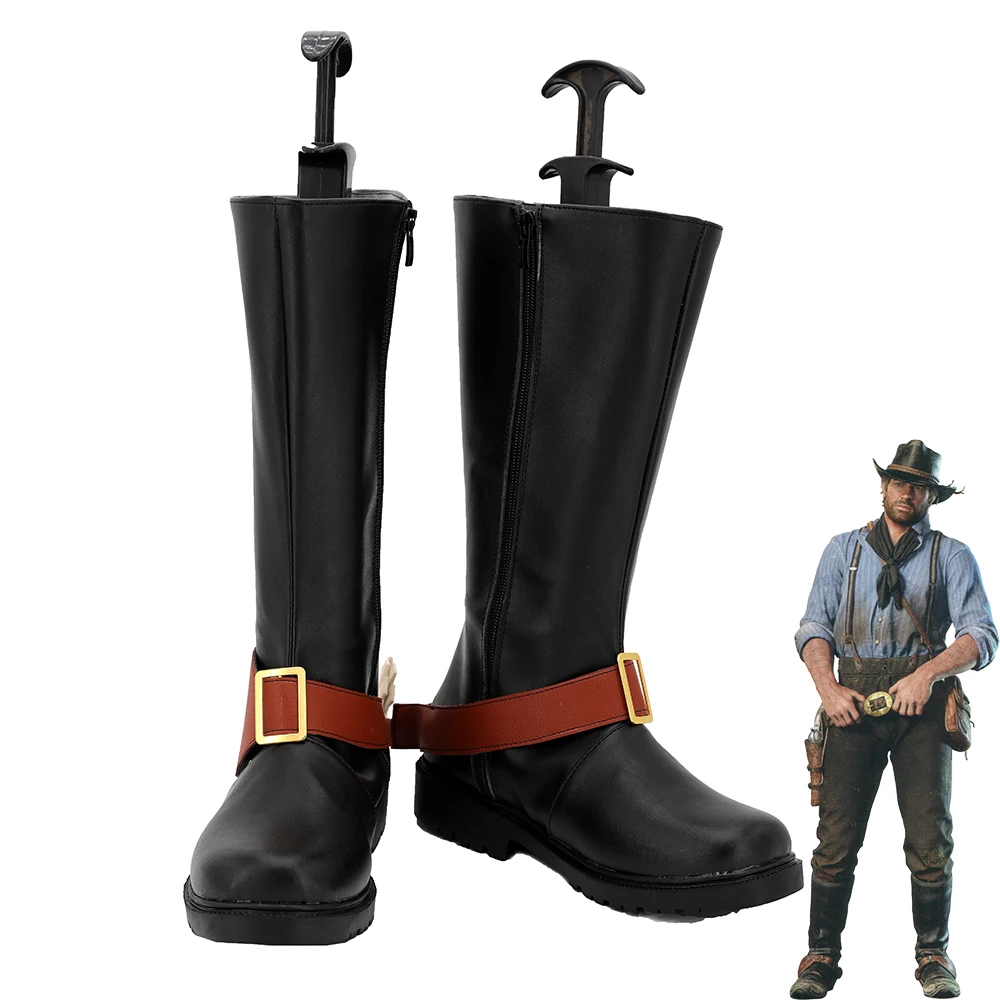 

Red Dead Redemption II 2 Arthur Morgan Cosplay Shoes Men Boots