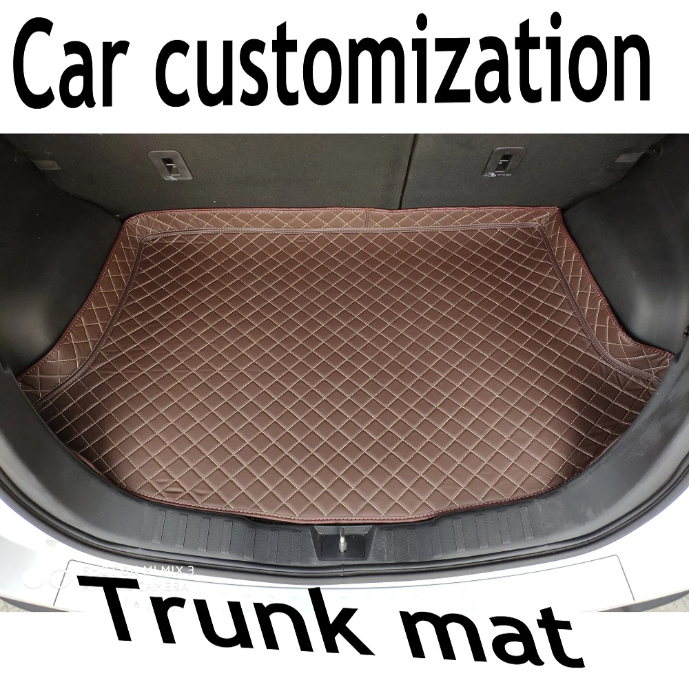 

Custom car Trunk mats Case for Fiat Viaggio S Freemont bravo Ottimo 5D heavy duty carpet floor liner