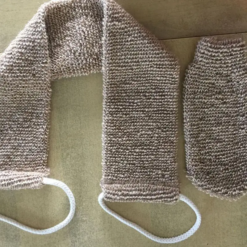 Многоразовый очиститель скруббера гигиенический прочный уход за телом сизаль