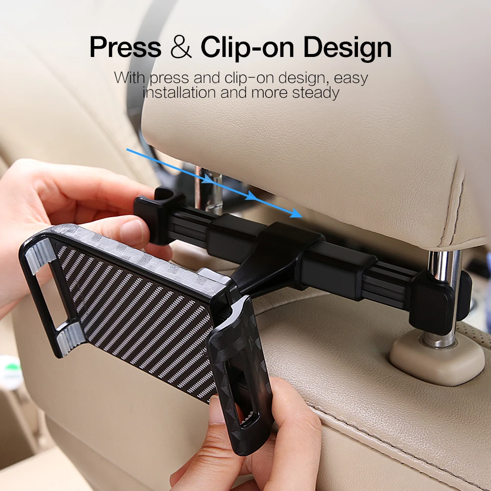 KISSCASE Универсальное крепление на сиденье Автомобильный подголовник держатель