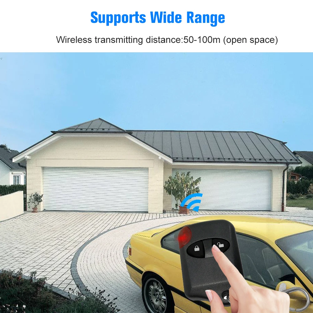 433 МГц Универсальный автоматический Клонирование пульт дистанционного