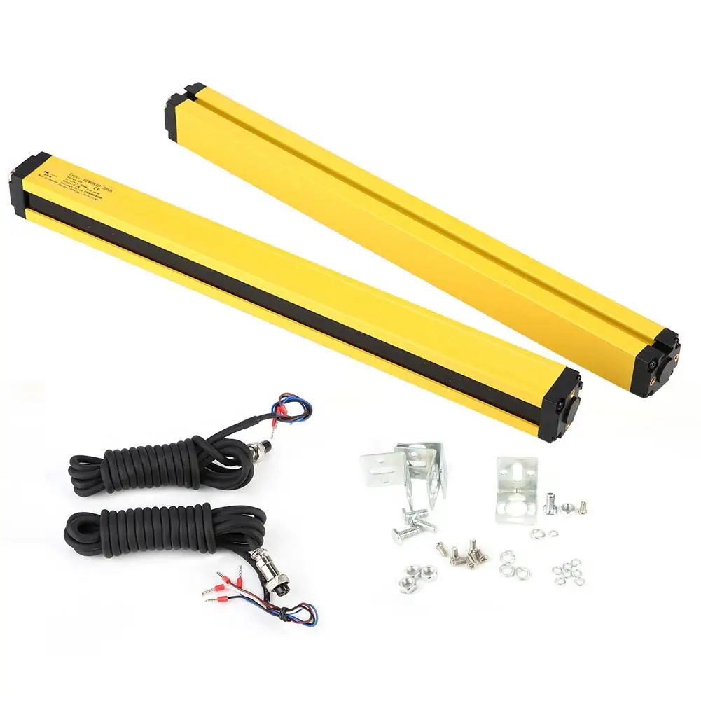 Постоянный ток 24 В 8 точек светильник световой занавес инфракрасный датчик