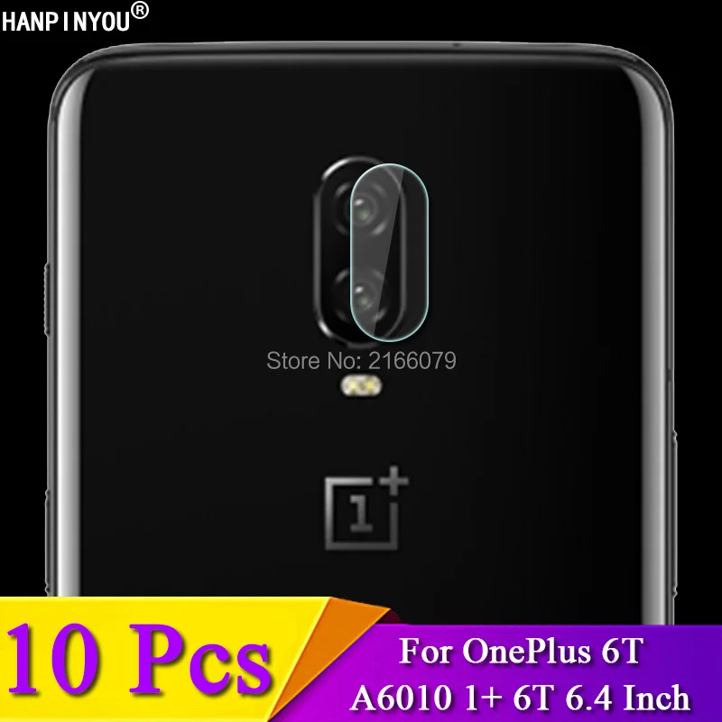 10 шт./лот для OnePlus 6T A6010 A6013 1 + 6T 6,4 дюйма Защитная крышка для объектива задней камеры, мягкая защитная пленка из закаленного стекла