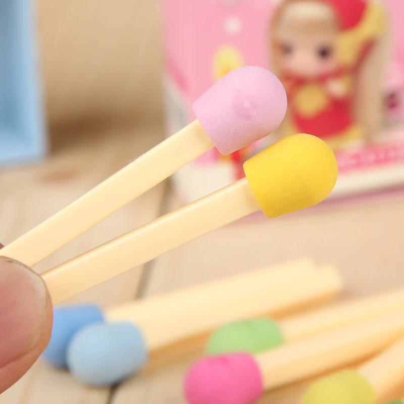 8 шт./партия (1 коробка) Детский креативный милый подарок Kawaii студентов ластик
