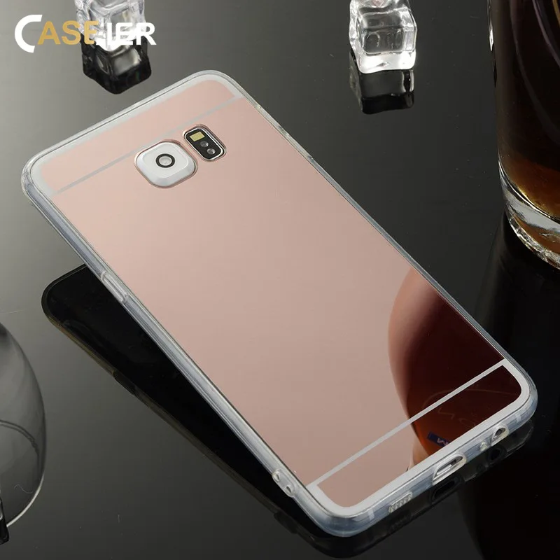 CASEIER зеркальный чехол для Samsung Galaxy A7 2018 высокое качество защитный S10 S8 S7 Plus Note 8 9 Funda