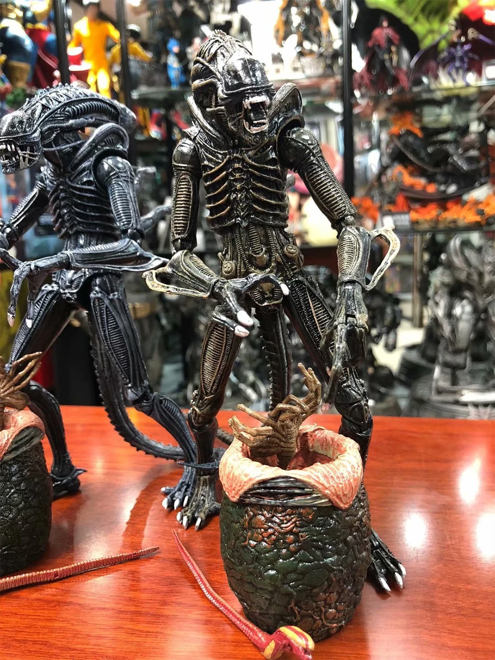 Aliens Xenomorph 1986 Alien Eggs Facehuggers Chestburster Pvc Action Figure Collectible Model Toy | Игрушки и хобби