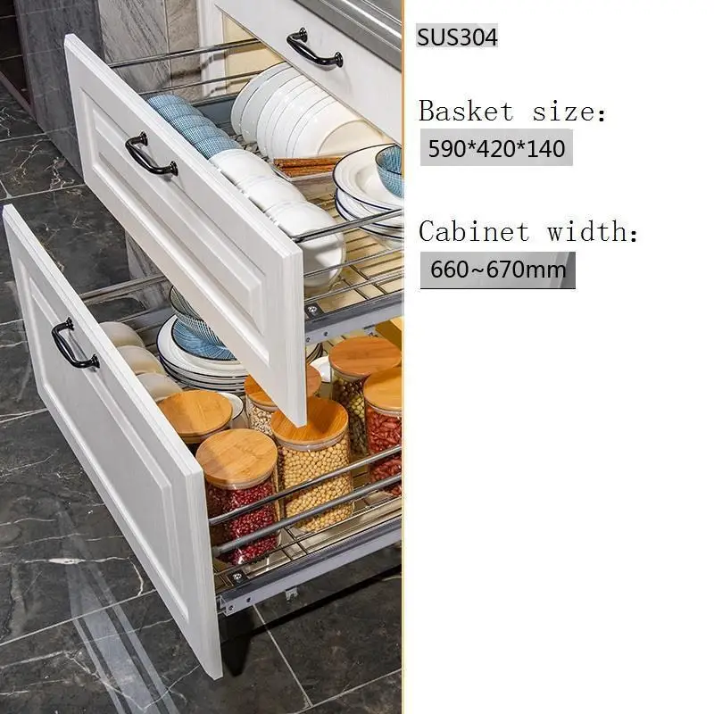 Organizar Corredera Cucina Organizador Cestas Para Colgar En La Ducha корзина для кухонного шкафа из нержавеющей