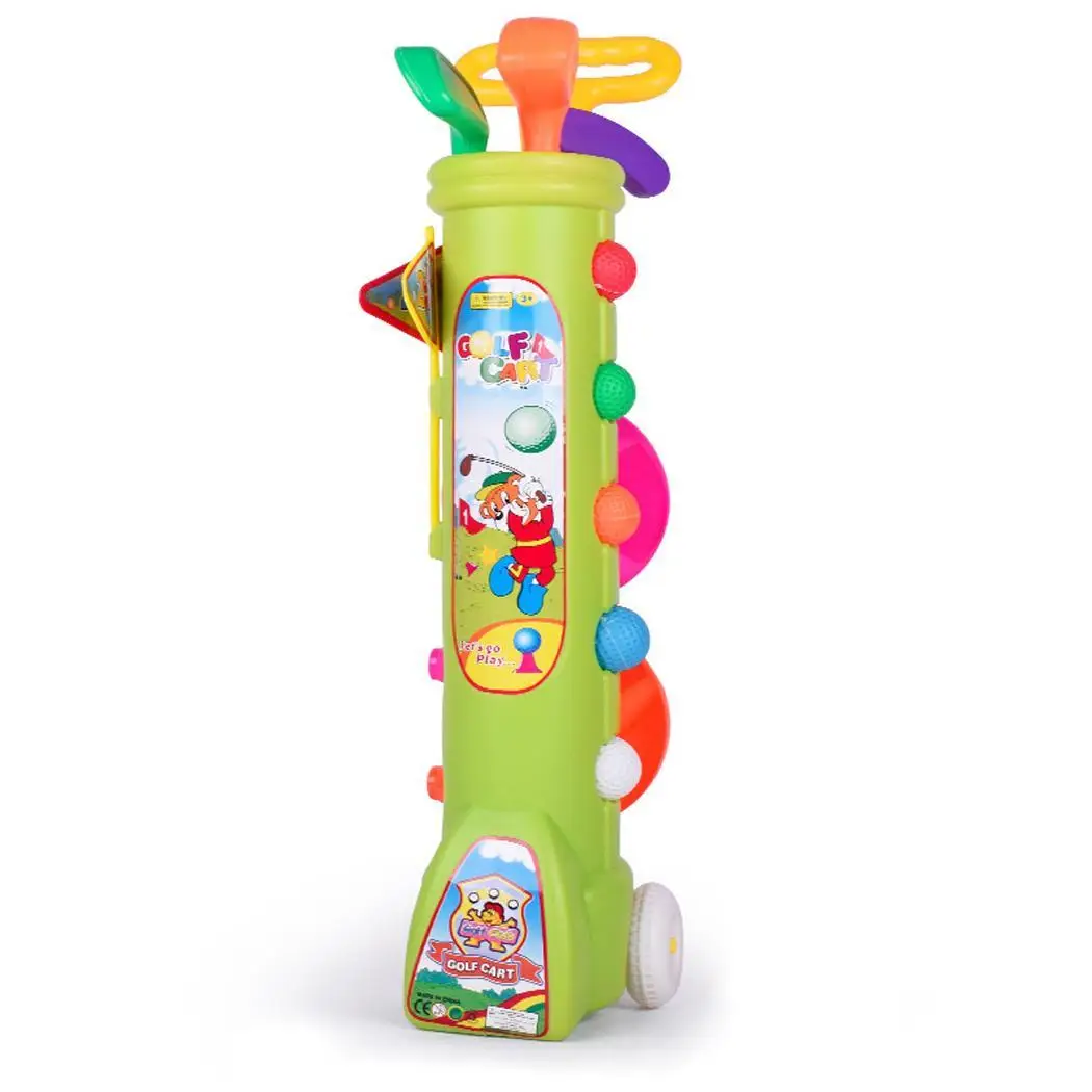 Веселые детские Гольф-клубы Набор игрушек образовательные Подарки для спорта на