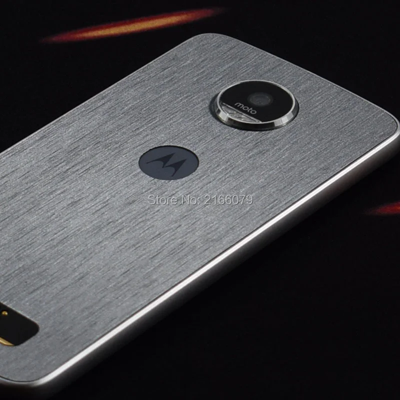 Для Motorola Moto Z/Z Play Droid полное покрытие Задняя матовая металлическая наклейка
