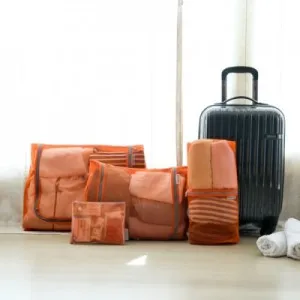 

Hot 4pcs Combined bag for washing bag containing travel storage bag