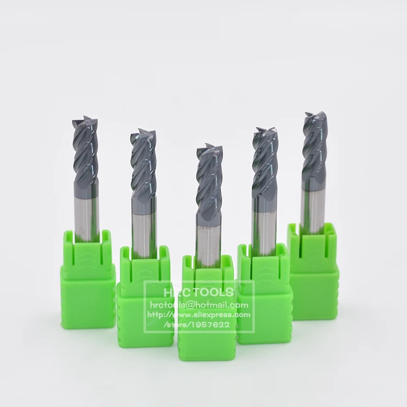 J22-d12x30Hx12Dx75L TiAIN Coating Flat End Milling Cutter Tungsten Carbide HRC62 CNC Router Bits | Инструменты