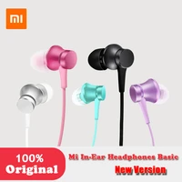 xiaomi original mi in ear earphones basic the most cost effective colorful earphone with mic 3 5mm for phone