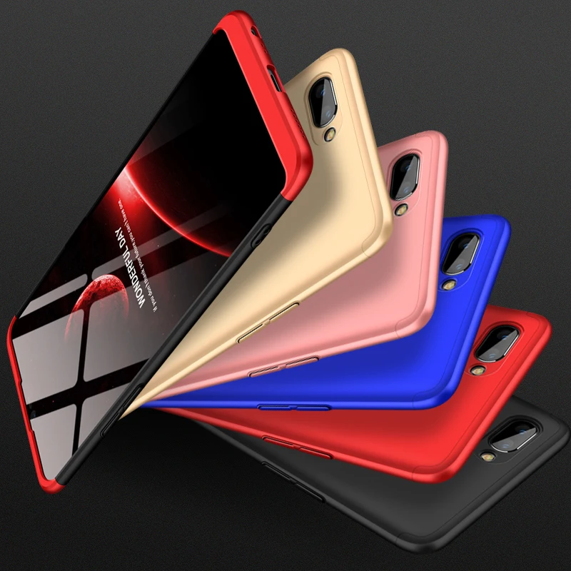 OPPO AX5 A3S чехол OppoAX5 360 градусов полный корпус Защищенный для телефона A5
