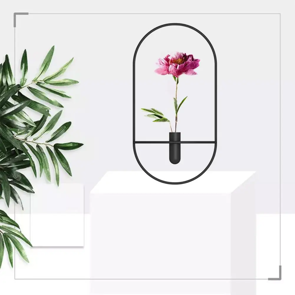3D подсвечник геометрический металлический держатель для лампы ваза наклейки на