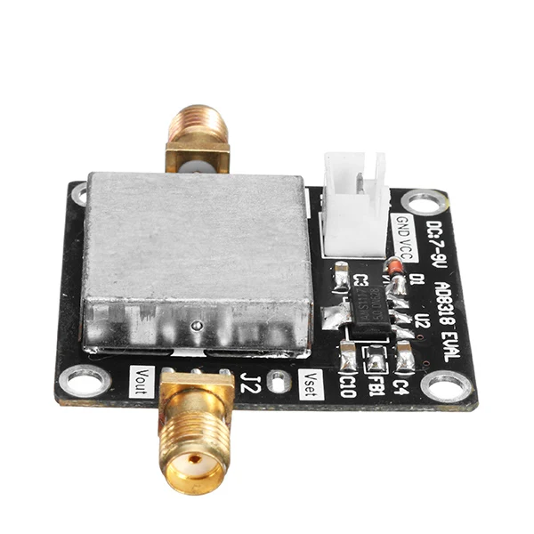 AD8318 модуль измеритель мощности Log Detector 1 м 8 ГГц 70 дБ динамический ALC/AGC