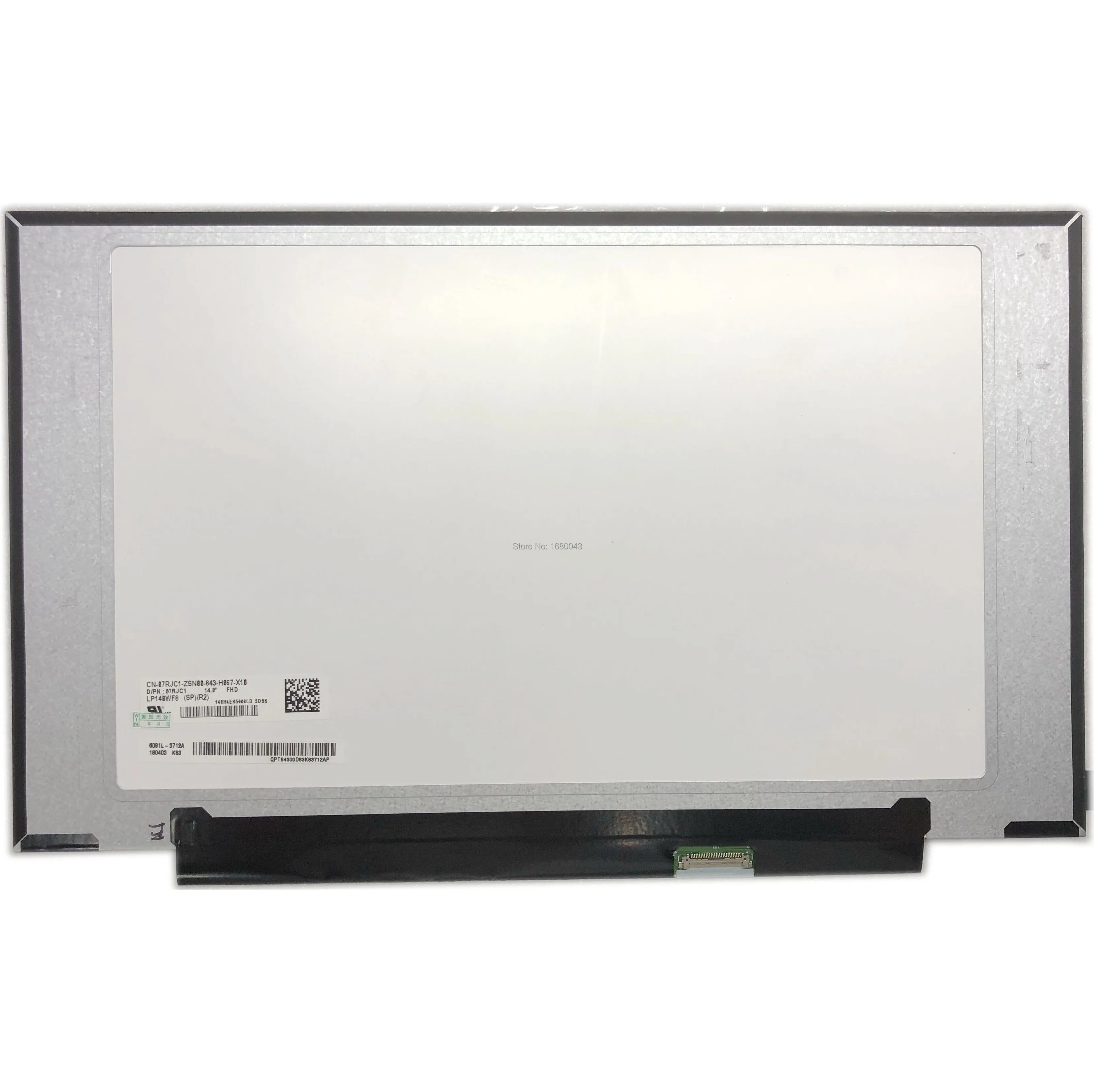 

LP140WF8 SPR2 fit LP140WF8 SPF1 30 PIN LCD SCREEN PANEL 1920X1080