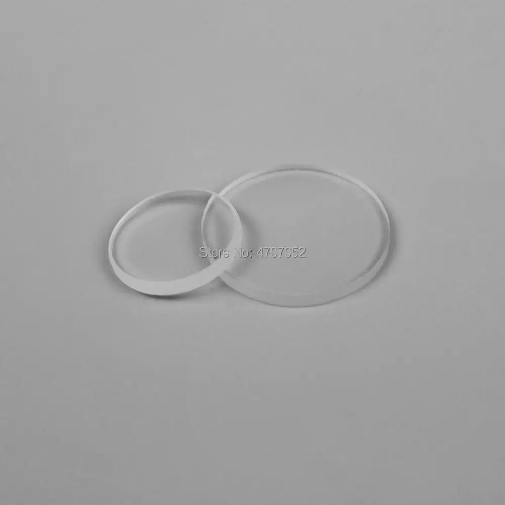 Stock Clear Diameter 10mm*3mm Quartz Glass Round Plate(Can be customized) |