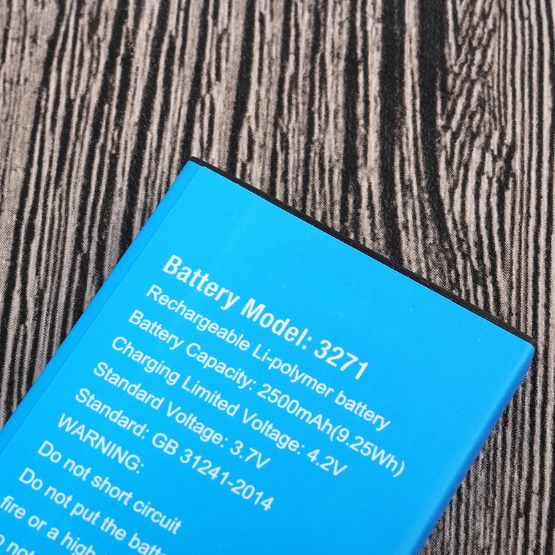 Для Ulefone Armor Mini battery 2500 мА · ч длительное время в режиме ожидания для Batteria