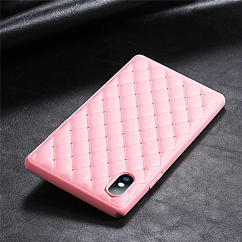 Lovebay чехол для телефона iPhone 7 8 Plus X XR XS Max Роскошная кожа текстура дышащий дизайн