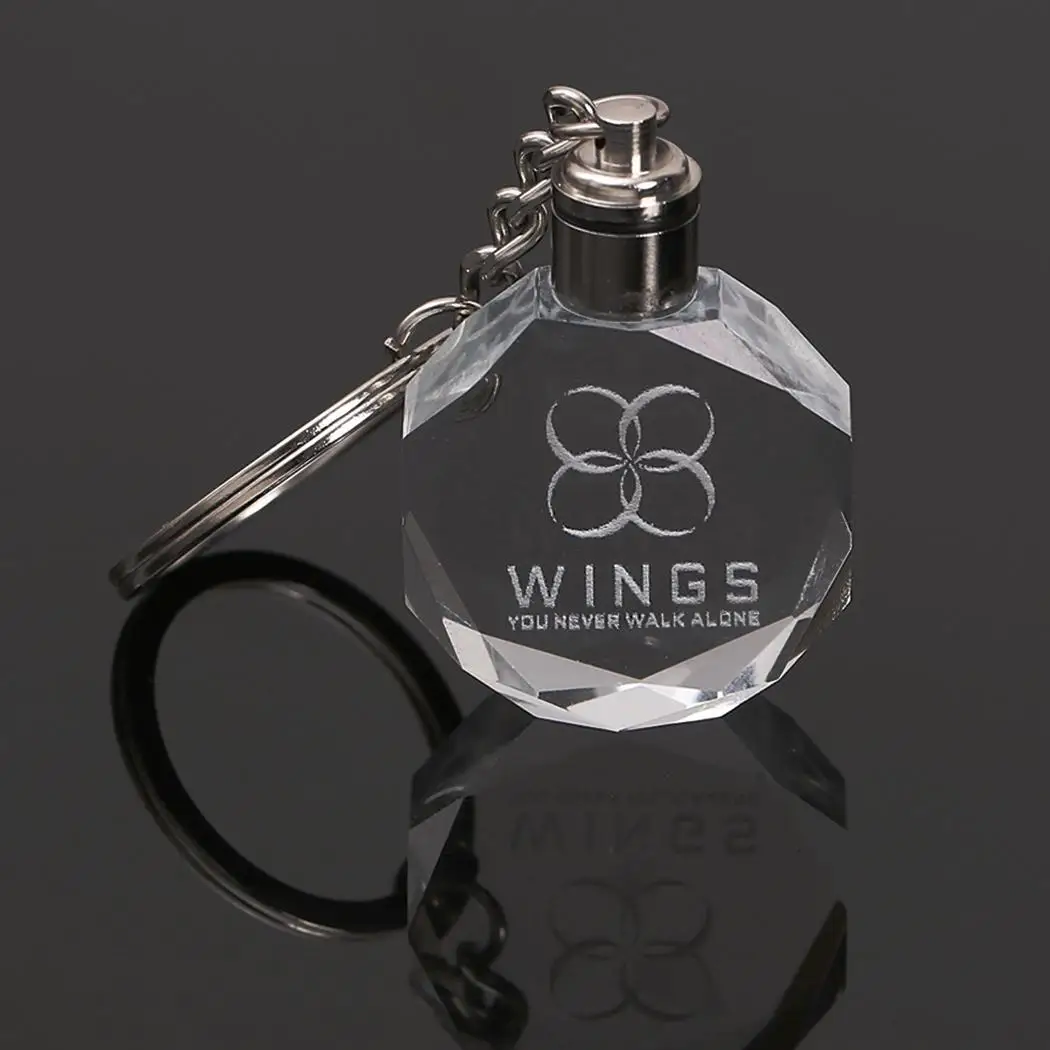LED Flashing Crystal Key Chain Ring Car Bag Pendant Party Light weight and durable. Polygon Gifts | Украшения и аксессуары