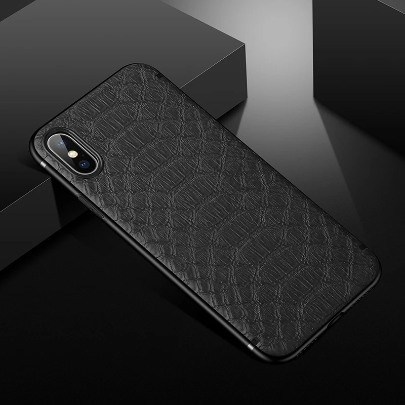Чехол Moskado из крокодиловой кожи с магнитной адсорбцией для iphone X XS XR Max чехол 6 S 7 8