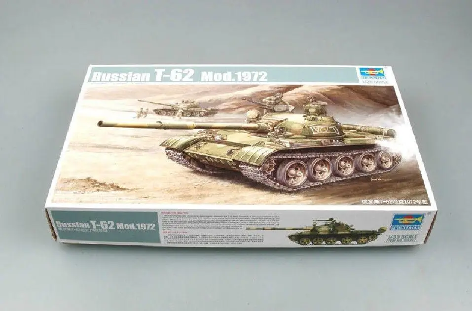 Trumpeter 1/35 00377 русская T-62 модель 1972 | Игрушки и хобби